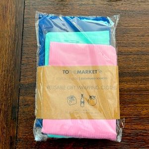 To The Market Reusable Gift Wrapping Cloths